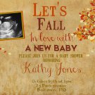 Autumn Baby Shower Invitation, Autumn Invitation