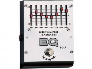Free Shipping Biyang EQ-7&acirc;��7 Band Graphic Equalizer Guitar Effect Pedal