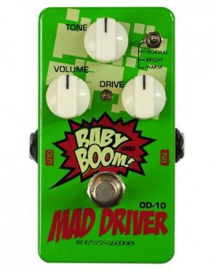 Free Shipping Biyang OD-10&acirc;��3 Modes Overdrive Guitar Effect Pedal