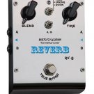 Free Shipping Biyang Reverb RV-8 new guitar or bass reverb fx effect pedal