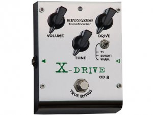 Free Shipping Biyang OD-8 three chip Overdrive Guitar Effects Pedal