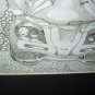 Fantasy Framed Pen & Ink