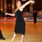 Black Latin dress.  Size 8