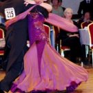 Bordeaux Ballroom Dress
