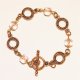 Copper & Glass Bracelet