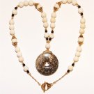 Gemstone Donut Necklace