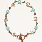 Copper & Pearl Bracelet