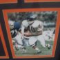 CHICAGO BEARS GALE SAYERS SIGNED FRAMED JERSEY