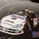 Ryan Newman 2002 Winston Cup Raybestos Rookie Of The Year Mobil 1 Racing Promo Ryan Newman 2002 Winston Cup Raybestos Rookie Of The Year Mobil 1 Racing Promo