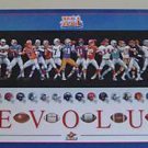 NFL Evolution SUPER BOWL XLI Football Uniform Poster