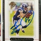 2005 Topps 50th Keenan McCardell Signed Autographed Auto Card #167 Chargers 2005 Topps 50th Keenan McCardell Signed Autographed Auto Card #167 Chargers