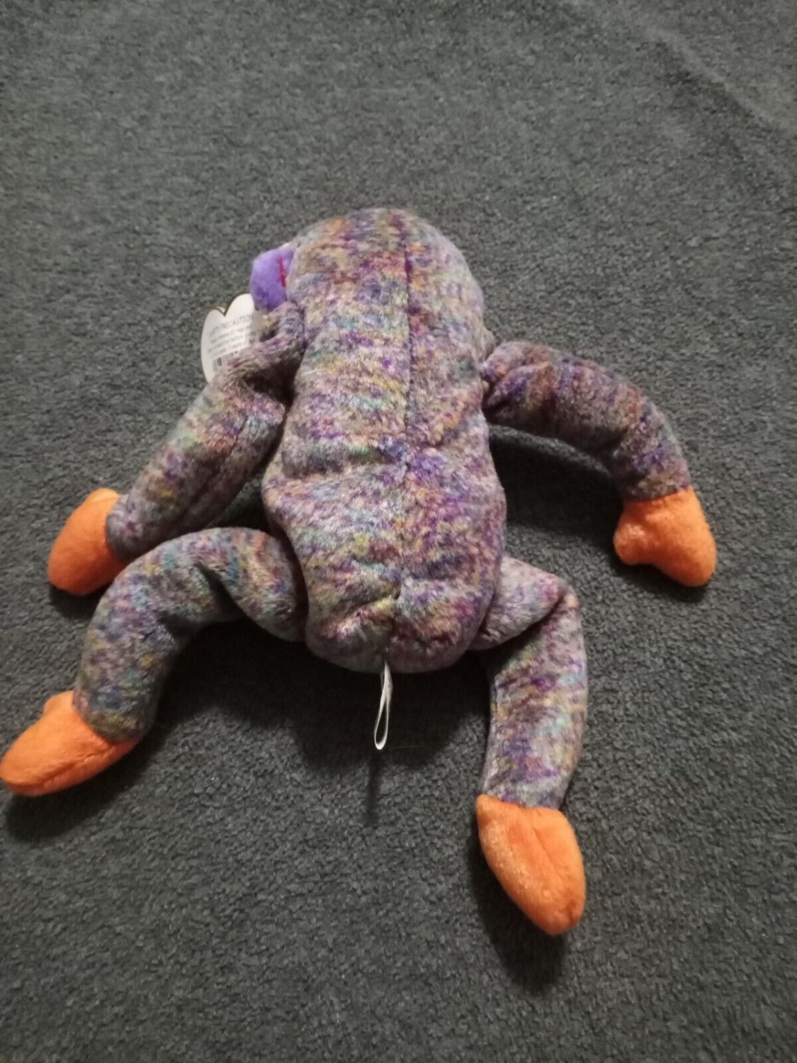 2000 TY BANANAS the MONKEY BEANIE BUDDY BABIES