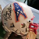 Dan Pastorini / Ken Stabler Signed Autographed Houston Oilers Mini Helmet HOF Dan Pastorini / Ken Stabler Signed Autographed Houston Oilers Mini Helmet HOF