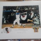 Hank Aaron Cooperstown Collection Limited Edition 16x20  Print #ed /2500