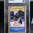 1993 Gold Bond Ice Cream WWF Superstars The Undertaker SGC 6 POP 2 ONE HIGHER 1993 Gold Bond Ice Cream WWF Superstars The Undertaker SGC 6 POP 2 ONE HIGHER