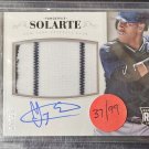 2014 Panini National Treasures Game Worn Signed #188 Yangervis Solarte RC 37/99 2014 Panini National Treasures Game Worn Signed #188 Yangervis Solarte RC 37/99