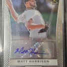 2012 Panini Prizm Autographs #MH Matt Harrison Signed Baseball Card Rangers 2012 Panini Prizm Autographs #MH Matt Harrison Signed Baseball Card Rangers