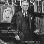 AMERICAN ARTIST Magazine September 1943 Watson-Guptil Publication Magazine Back Issue