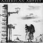 AMERICAN ARTIST Magazine October 1944 Watson-Guptil Publication Magazine Back Issue