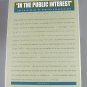 "In The Public Interest" Oral Histories of Hoosier Broadcasters 1999 Local History Hardcover