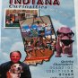 Indiana Curiosities by Dick Wolfsie Travel Roadside Oddities Local History Softcover Book 2003