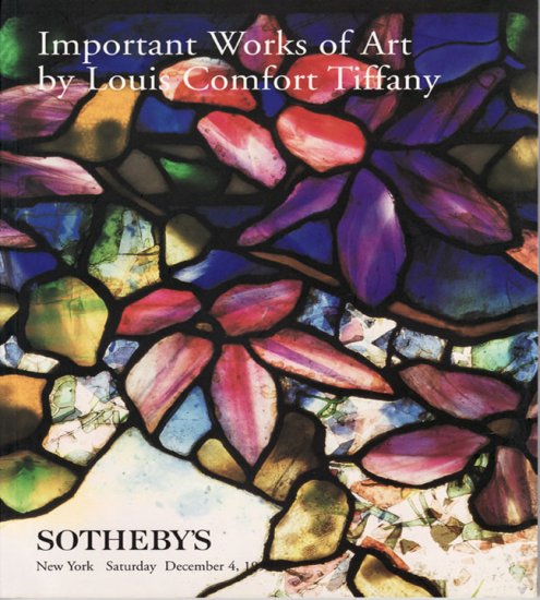 Sotheby's Important Works of Art by Louis Comfort Tiffany Lamps Enamels ...