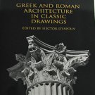 Greek and Roman Architecture in Classic Drawings by Hector Despouy 1999 Ancient Buildings Softcover