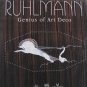 Download Ruhlmann Genius of Art Deco Art Exhibition Catalog Essays Hardcover Book 2004