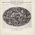 The Bulletin of The Cleveland Museum of Art No. 9 Master E.S.  November 1951 Softcover