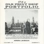 The Old Print Shop Portfolio Volume LIV Number 2 Armind Landeck Catalog Robert S. Newman Softcover