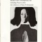 Sotheby's Arcade Auction Catalog Modern and Contemporary Art Collection of Helen W. Benjamin1996