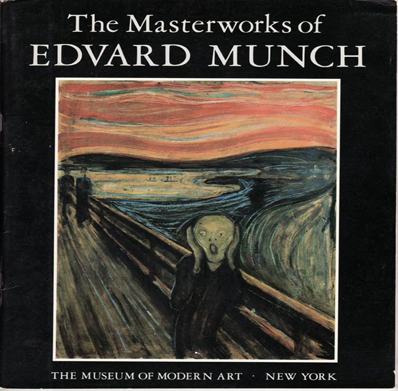 The Masterworks of Edvard Munch Exhibition Catalog Commentary by Arne Eggum 1979 Softcover