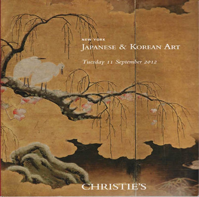 Christies Japanese & Korean Art Auction Catalog featuring Private Collections 2012