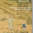Bonhams Chinese Art From The Scholar's Studio Bronze Sculptures Auction Catalog September 2013