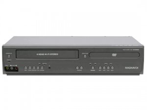 SecureGuard AC Powered DVD player VHS Combo Spy Camera