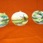 Miniature scenery plate set