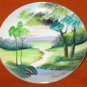 Miniature scenery plate set
