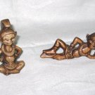 Odd novelty pair of elves