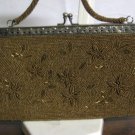Gold Beaded Handbag