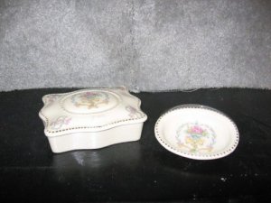 Trinket Box & Pin Dish