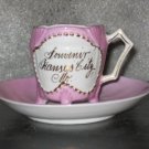 Kansas City Souvenir Footed Cup w/Saucer