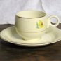 Homer Laughlin Eggshell Daisy Cup  & Saucer