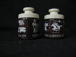 Bicentennial Glass Container Set