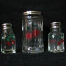 Hand-Painted Sugar & salt & Pepper Shaker Set