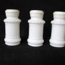 White Salt & Pepper Shaker w/extra