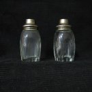Clear Glass Salt & Pepper Shakers
