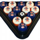 Illinois - Collegiate Licensed Billiard Ball Set