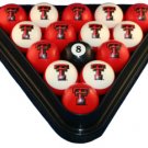 Texas Tech - Collegiate Licensed Billiard Ball Set