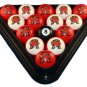 Maryland - Collegiate Licensed Billiard Ball Set