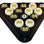 Michigan, University of - Collegiate Licensed Billiard Ball Set